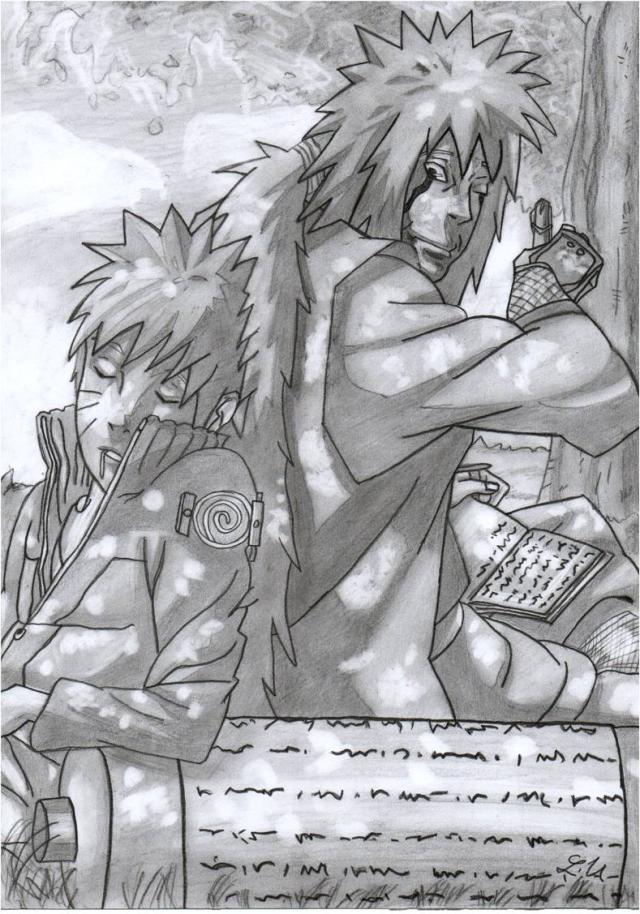 Jiraya a Naruto ^^ :*